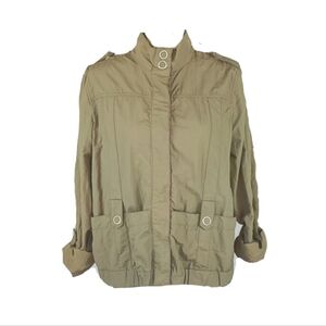 Olive Green Windbreaker Jacket L